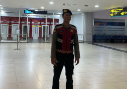 Polres Bandara Ngurah Rai Pastikan Stabilitas Keamanan Lewat Patroli Malam Terpadu
