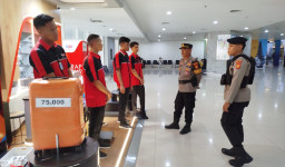 Jaga Kondusifitas Bandara, Polres Ngurah Rai Rutin Sambangi Petugas Layanan dan Keamanan Bandara 