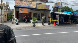 Temuan Koper Mencurigakan di Depan Salon Dewi Beauty, Polsek Denpasar Utara Gerak Cepat Lakukan Penanganan