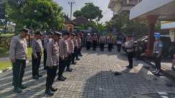 Polsek Dentim Gelar Apel Siaga, Perkuat Kesiapsiagaan Jelang Weekend dan Pasca Galungan