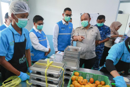 PLN untuk rakyat, Salurkan Program Gizi Keluarga Sehat, PLN Bersama TNI AU Bangun Dapur 2 SPPG di Lanud Atang Sendjaja