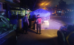 Atensi Akhir Pekan, Blue Light Patrol Polsek Dentim Sasar Titik Rawan Kamtibmas