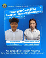 Presma, Ketua BEM Universitas Caritas Indonesia (UNCRI), Diharapkan jadi Jembatan Komunikasi Efektif Antara Mahasiswa