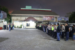 Kapolres Priok Pimpin Patroli Skala Besar dalam Rangka Jaga Jakarta, Jamin Kamtibmas Aman