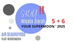 Pesona Pariwisata, Wisata Ziarah di Gunung Kunci Sukoharjo ( Supermoon 5+6) 