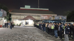 Polsek Sunda Kelapa Gelar Ngopi Kamtibmas Bersama DKM Masjid