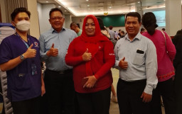 Royal Palm Cengkareng Mengadakan kegiatan  Donor darah dari PMI di Akhir Tahun  2025.