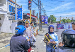 Satlantas Polres Sampang Gelar Sosialisasi Operasi Zebra Semeru 2025