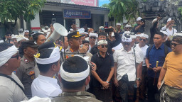 Aksi Solidaritas Warga Jimbaran Berlangsung Damai, Kasus Pengeroyokan di Puri Gading Diselesaikan Melalui Mediasi