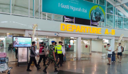 Patroli Gabungan Tingkatkan Keamanan di Terminal Internasional Bandara I Gusti Ngurah Rai