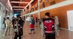 Polres Bandara Ngurah Rai Tingkatkan Pengamanan di Terminal Domestik