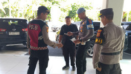 Polres Bandara Ngurah Rai Lakukan Pelayanan Humanis kepada Pengguna Jasa Bandara