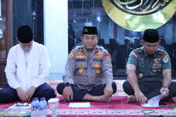 Korem 064/Maulana Yusuf Mengadakan Acara Istighosah Qubro di Hadiri Wakapolda Banten. 