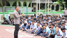 Kapolres Jauhari Datangi SMK Yuppentek 1, Ajak Pelajar Jauhi Tawuran dan Gangster Remaja*