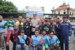 Polres Pelabuhan Tanjung Priok Gelar Apel Gabungan Potensi Masyarakat Antisipasi Gangguan Keamanan