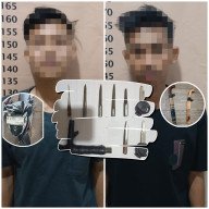 Polsek Karawaci Ungkap Kasus Curat R2, Dua Pelaku Ditangkap Bersama Senjata Tajam