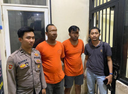 Polres Gresik Tetapkan 2 Tersangka Kasus Penyebaran Data Pribadi Lewat Aplikasi Go Matel R4