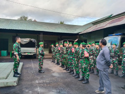 Wujudkan Kondusigitas Wilayah, Kodim Tabanan Siagakan Personel Jelang Perayaan Natal dan Tahun Baru 2026 