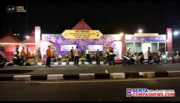 Polres Sampang Perketat Keamanan, Wakapolres Pimpin Langsung Patroli Malam Natal 2025