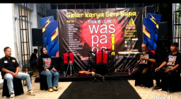 Hidupkan Nadi Kesenian, Komunitas Perupa Sampang Gelar Pameran "Titik Balik 7 : Waspada!