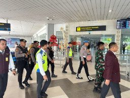Jelang Tahun Baru 2026, Polres Bandara Ngurah Rai Intensifkan Patroli Gabungan