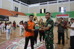 Piala Dandim Tabanan CUP ke-VII Resmi Ditutup, Ratusan Karateka Tampilkan Prestasi Terbaik 
