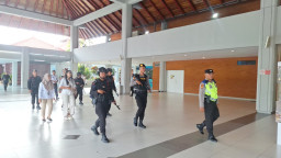 Jelang Tahun Baru 2026, Satgas II Preventif Ops Lilin Agung 2025 Perkuat Patroli Terminal Domestik