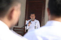 Pimpin Apel Pagi Pegawai, Kalapas Ingatkan Kewaspadaan dan Tegaskan Tiada Libur Selama Nataru