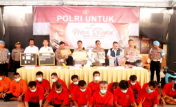 Polres Sampang Sampaikan Capaian Kinerja 2025: Kasus Narkoba Meningkat dan Fatalitas Laka Lantas Jadi Sorotan