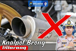 Satlantas Polres Sampang Larang Konvoi dan Knalpot Brong demi Keamanan Malam Tahun Baru