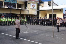 Jelang Pergantian Tahun, 509 Personel Disiagakan, Polres Tanjung Perak Pastikan Malam Tahun Baru 2026 Aman