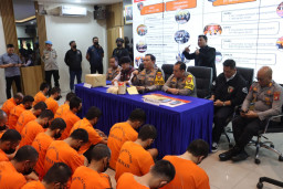 Polres Pelabuhan Tanjung Priok Catat Tingkat Penyelesaian Perkara 92 Persen, Sita Narkotika Senilai Rp199 Miliar Sepanja