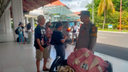 Polisi Bandara Ngurah Rai Perkuat Layanan Humanis di Terminal Domestik