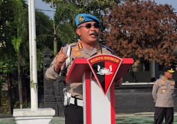 Irwasda dan Kabidpropam Polda Bali Laksanakan Pengawasan dan Gaktibplin terhadap personel Brimob 