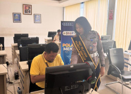 Pelayanan Humanis SIM Satpas Polresta Denpasar Bantu Pemohon Sim 