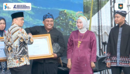 Pemuda Asal Pandeglang Raih Juara I Tingkat Nasional Pemuda Pelopor Bidang Sosial  Kemasyarakatan