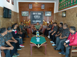 Makodim 1619/Tabanan Jadi Lokasi Pelepasan Atlet Karate INKAI ke Kabupaten Buleleng
