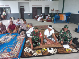 Danramil 1616-01/Gianyar Dampingi Peresmian TPS3R Desa Suwat, Harmoni Adat dan Lingkungan