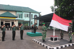 Upacara Senin di Makodim Gianyar, Wujud Loyalitas dan Semangat Pengabdian Prajurit