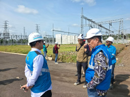 Percepat Hadirkan Listrik Handal Untuk Rakyat,  GM PLN UIP JBTB Tinjau Kesiapan Gitet 500kv Kalipuro di Penghujung Tahun