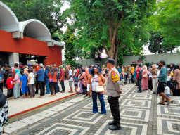 Awali Tahun 2026, Polres Tanjung Perak  Tingkatkan Pengamanan di Kawasan Wisata Pantai