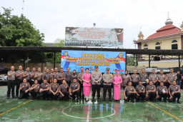 Upacara Kenaikan Pangkat Personel Polres Pelabuhan Tanjung Priok, Periode Januari 2026