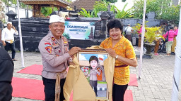 Awali Tahun 2026 Polsek Dentim Gelar Doa Bersama di Tumpek Klurut, Syukuran Kenaikan Pangkat dan Pelepasan Purna Tugas