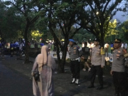 Polsek Dentim Amankan Giat Security Fun Run ke-45 Peringatan HUT Satpam 2026