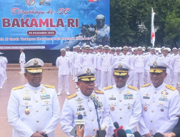 Bakamla RI Tegaskan Peran Garda Terdepan Keamanan Laut pada HUT ke-20. 