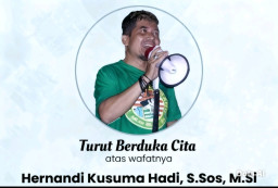Kabar Duka, Tokoh Pers Sampang Hernandi 'Dedet' Kusuma Hadi Tutup Usia