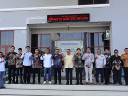 Imigrasi Belawan Menerima Kunjungan Kerja Anggota Komisi XIII DPR RI. 