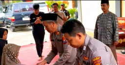 Wujudkan Kepedulian Sosial, Kapolsek Jrengik Gelar Santunan Anak Yatim di Mapolsek