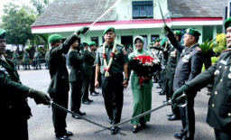 Tongkat Kepemimpinan Kodim 0822 Berpindah, Ini Pesan Dandim Lama dan Baru