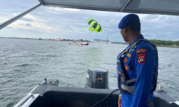 Satpolair Polresta Denpasar Laksanakan Patroli Kapal, Jaga Keamanan Perairan Tetap Kondusif